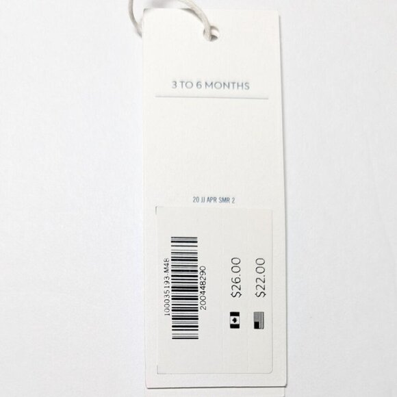 Janie & Jack Baby Sun Hat Bucket Palm Tree Striped 3-6 Months 100% Cotton NWT - Picture 7 of 8